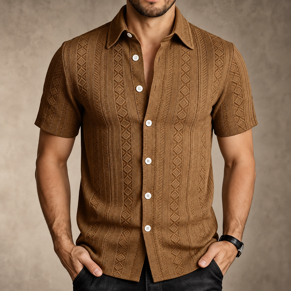 The Ravello Button-Up