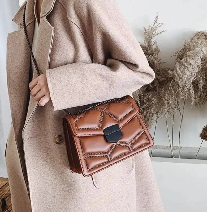 Riveted Cross-body Bag