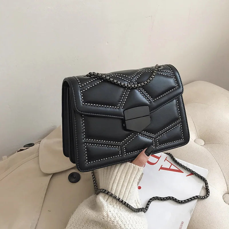 Riveted Cross-body Bag