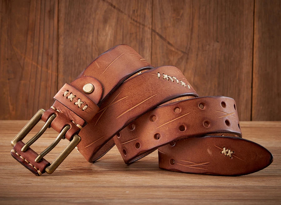The Ridgeway Leather Belt