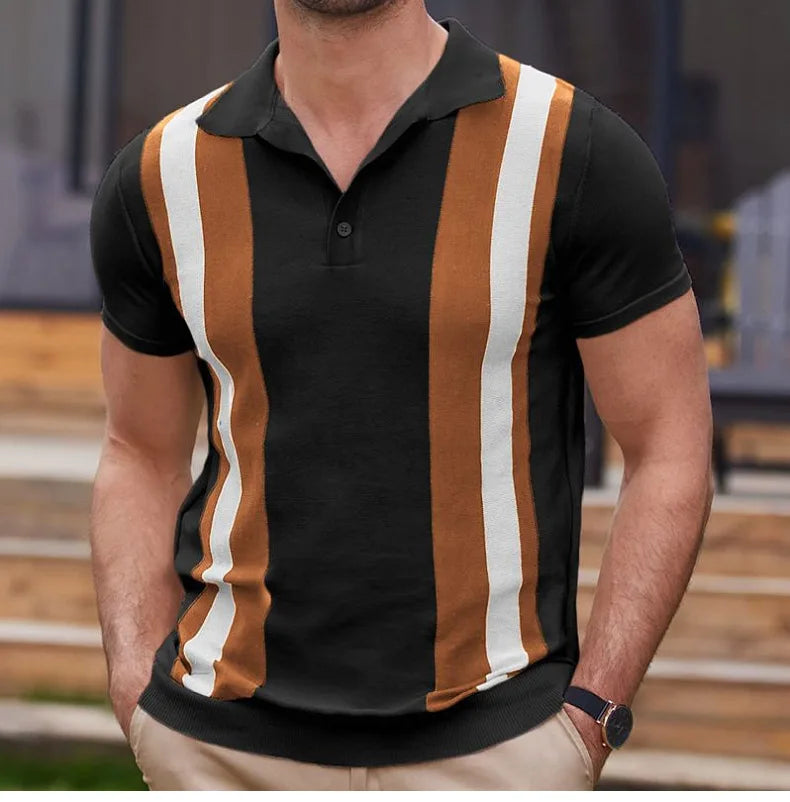 Metro Striped Polo