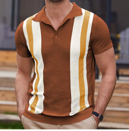 Metro Striped Polo