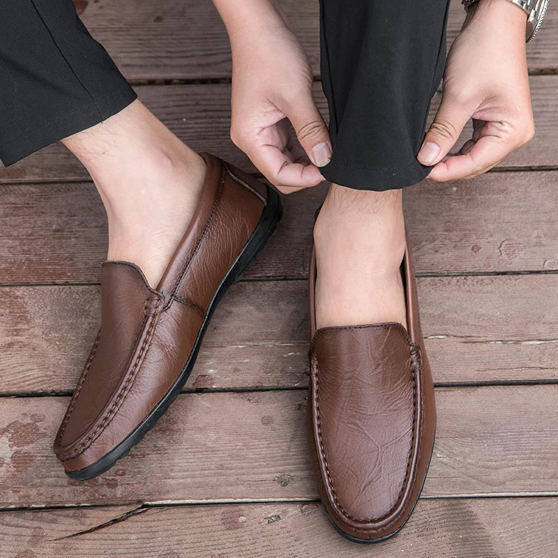 Verona Leather Loafers