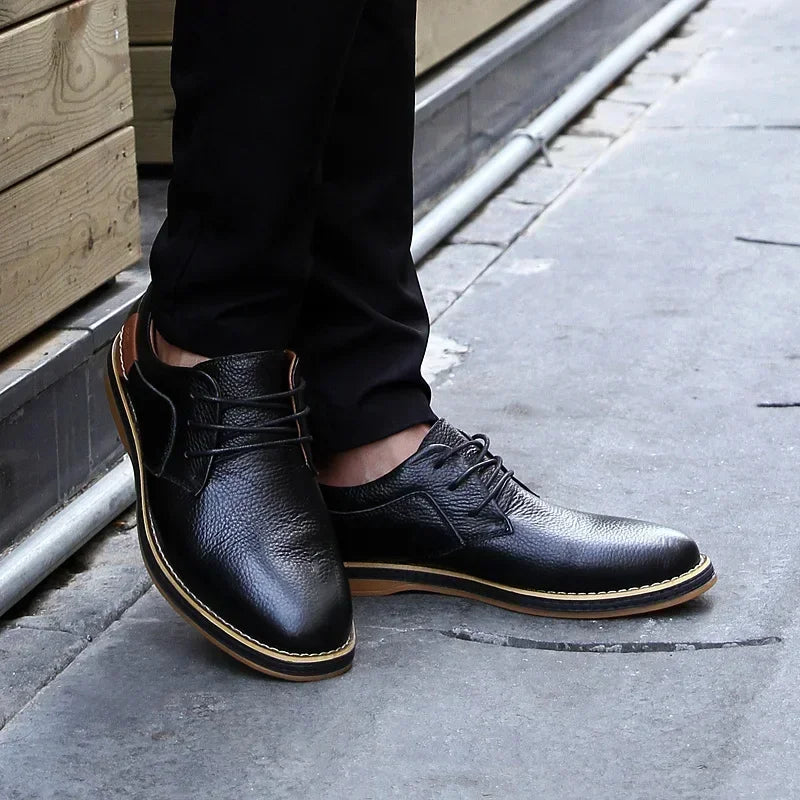 Genuine Leather Oxfords