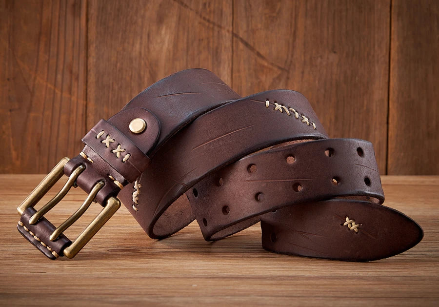 The Ridgeway Leather Belt