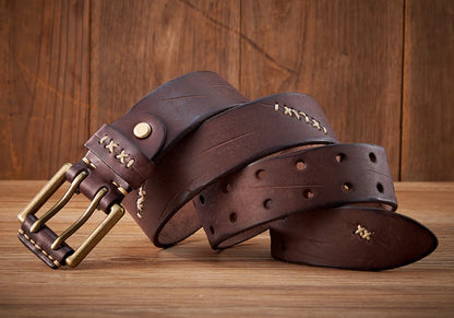 The Ridgeway Leather Belt