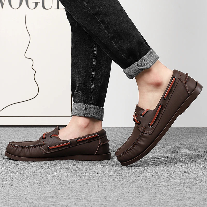 Harbor Leather Loafers