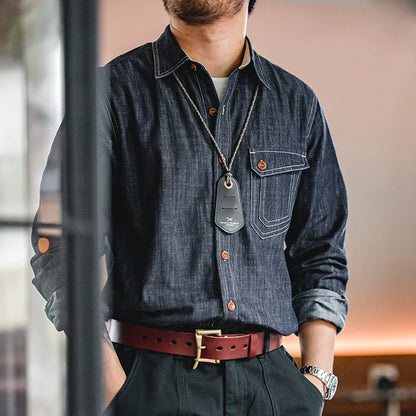 Heritage Denim Button Up