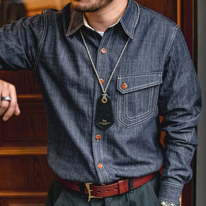 Heritage Denim Button Up