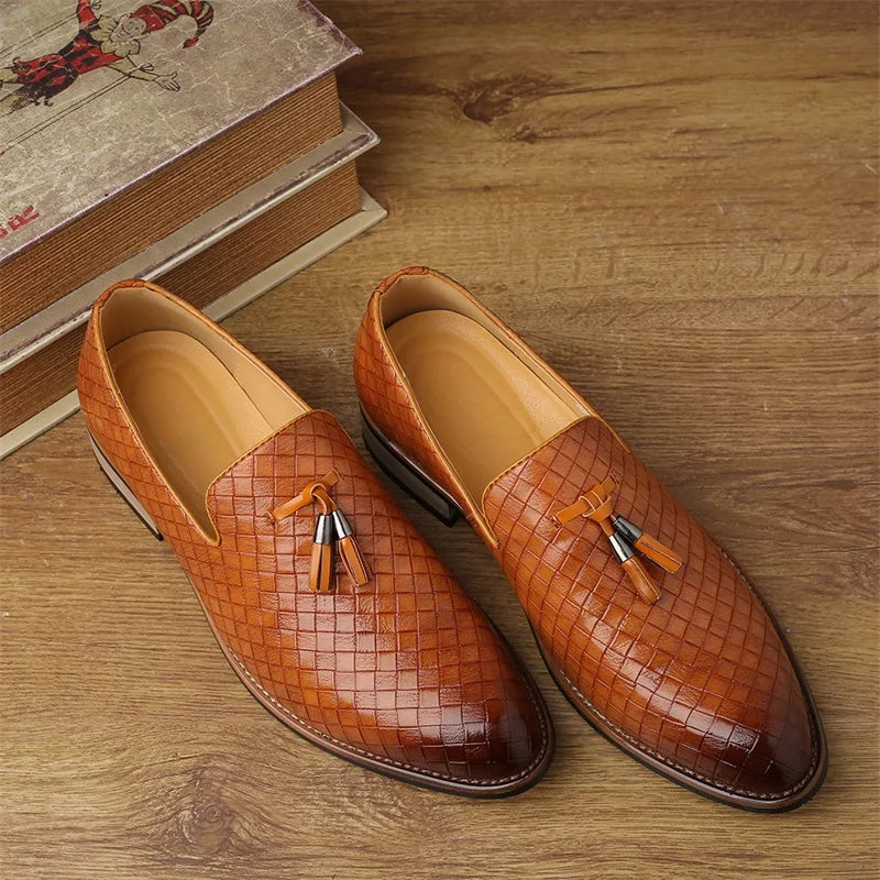 Monarch Woven Leather Loafer