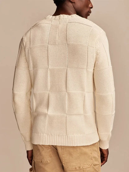 The Haven Block-Knit Sweater