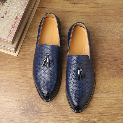 Monarch Woven Leather Loafer