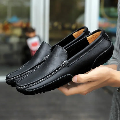 Leather Loafers