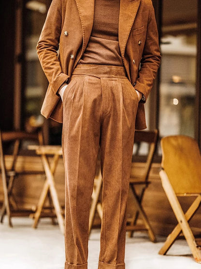 Naples Style Corduroy Trousers