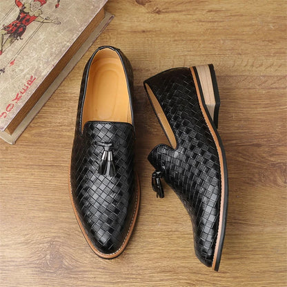 Monarch Woven Leather Loafer