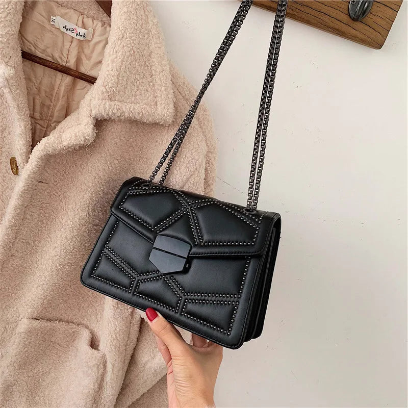 Riveted Cross-body Bag