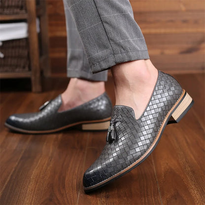 Monarch Woven Leather Loafer