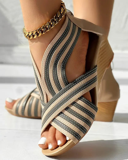 Aria Twist Wedges