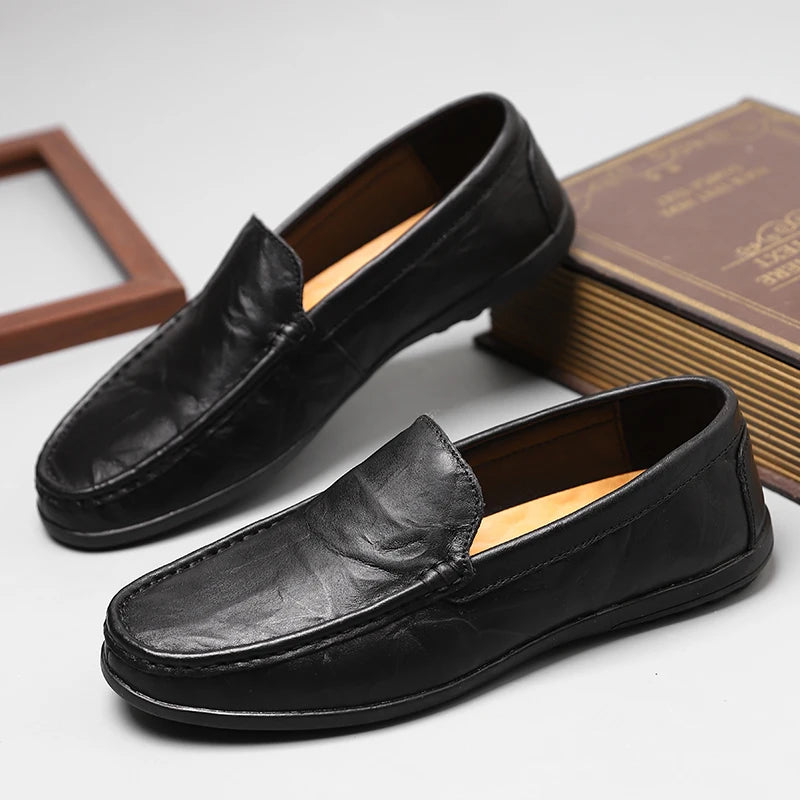 Verona Leather Loafers