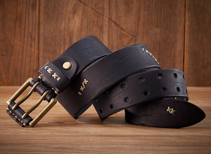 The Ridgeway Leather Belt