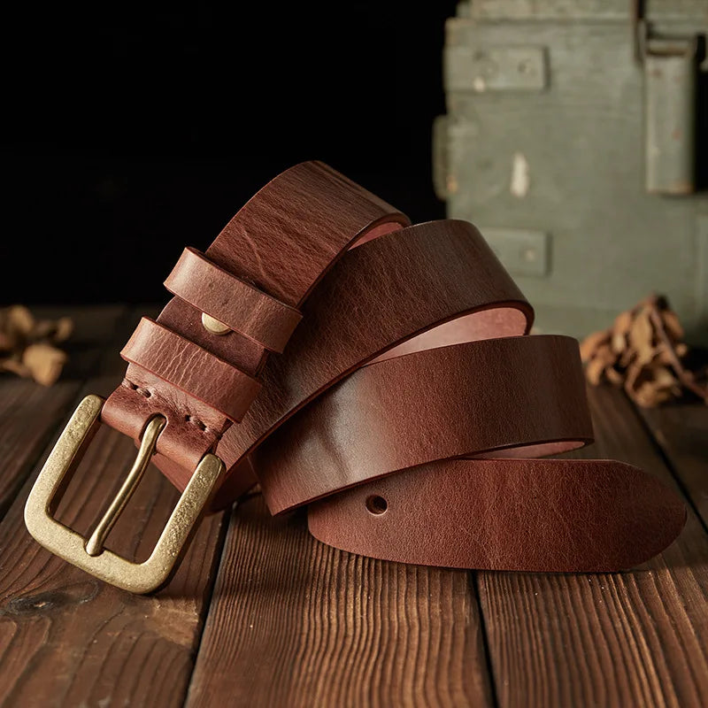 Stones Leather Belt