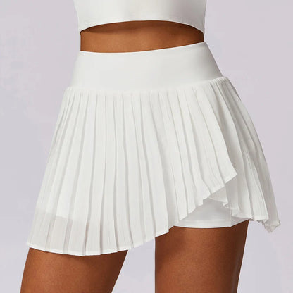 High Waisted Varsity Skirt