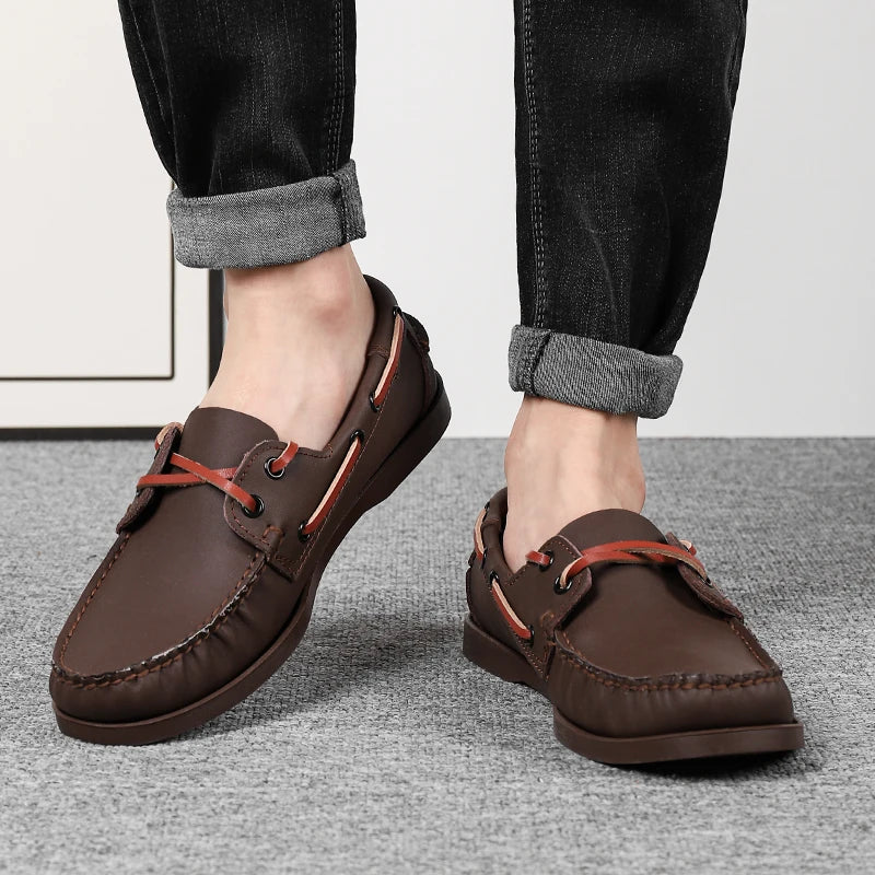 Harbor Leather Loafers