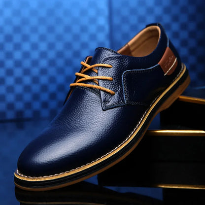 Genuine Leather Oxfords