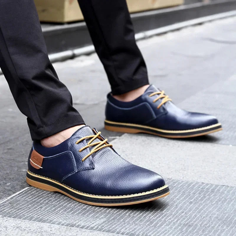 Genuine Leather Oxfords