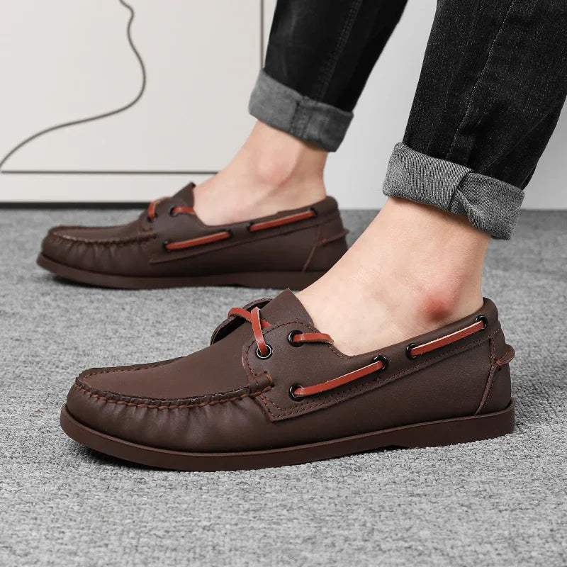 Harbor Leather Loafers