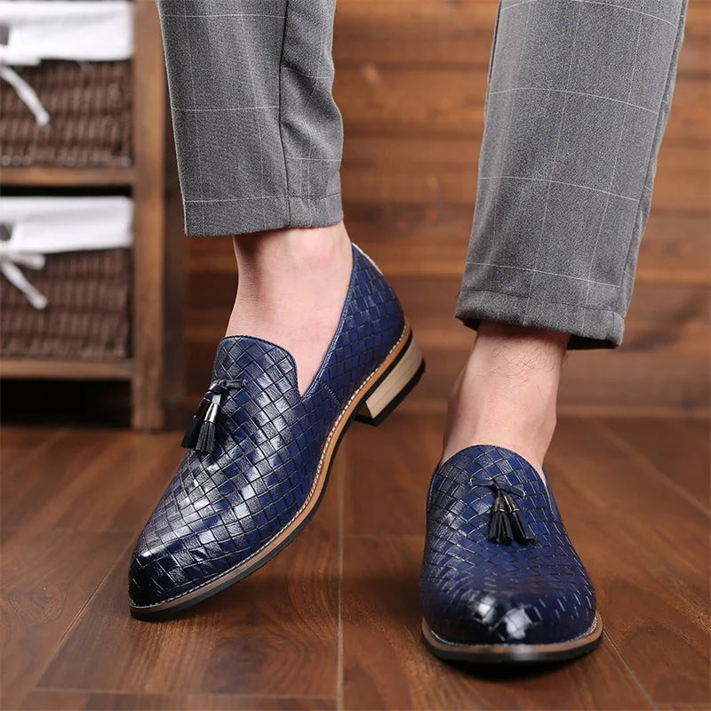 Monarch Woven Leather Loafer