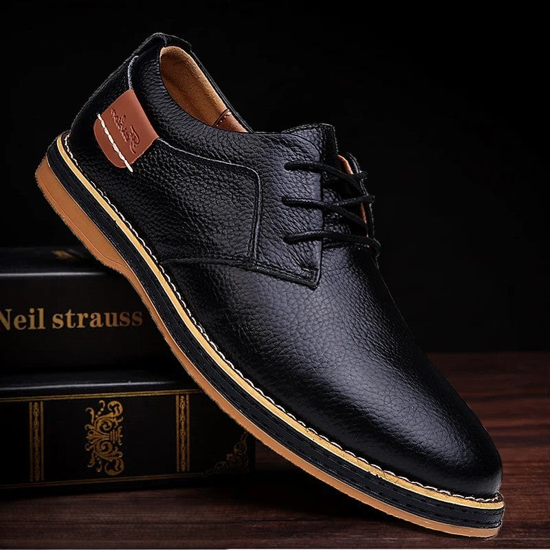 Genuine Leather Oxfords